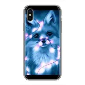 Чехлы с картинкой Лисички для iPhone X (VPrint)