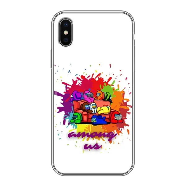 Чехол с принтом «Яркий АмонгАс» для iPhone X Чехол с принтом «Яркий АмонгАс» для iPhone X