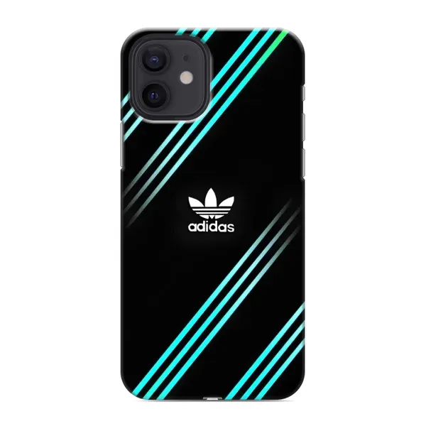 Чохол з принтом «Адідас з полосами» для iPhone 12 mini