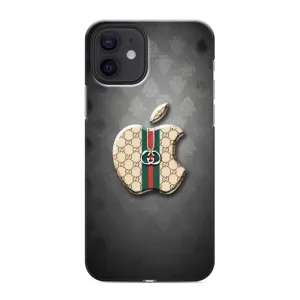 Чехол с принтом «Apple gucci» для iPhone 12 mini
