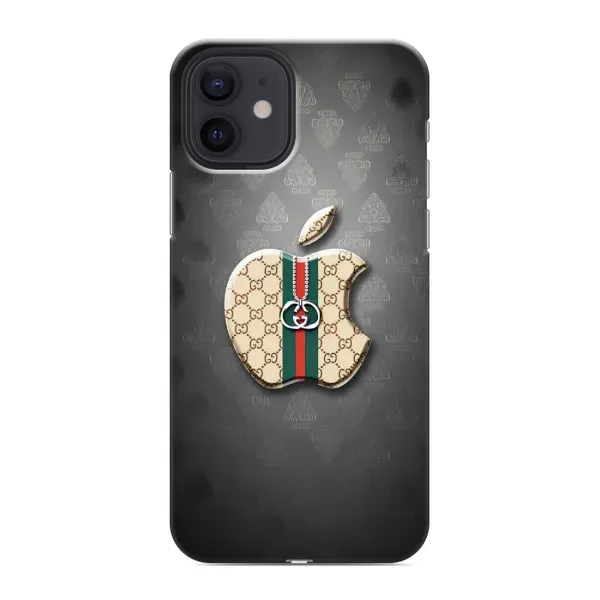 Чехол с принтом «Apple gucci» для iPhone 12 mini Чехол с принтом «Apple gucci» для iPhone 12 mini