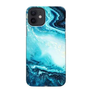 Мраморный чехол на iPhone 12 mini (VPrint)