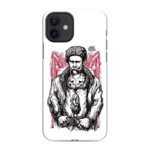 Чохли для iPhone 12 mini с принтом Тараса Шевченко (AlphaPrint) (Козак Шевченко)