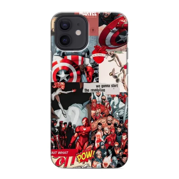 Чехол с принтом «Марвел Комикс» для iPhone 12 mini