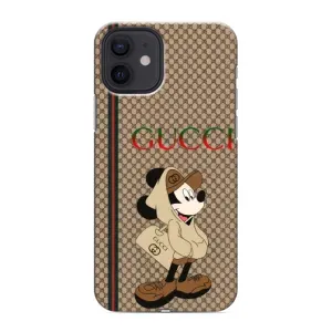 Чехол с принтом «Mickey GUCCI» для iPhone 12 mini