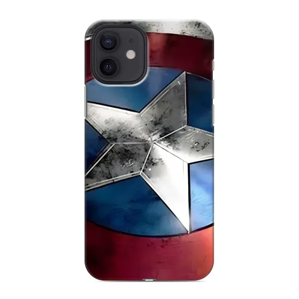 Чехол с принтом «Щит Капитана Америки» для iPhone 12 mini
