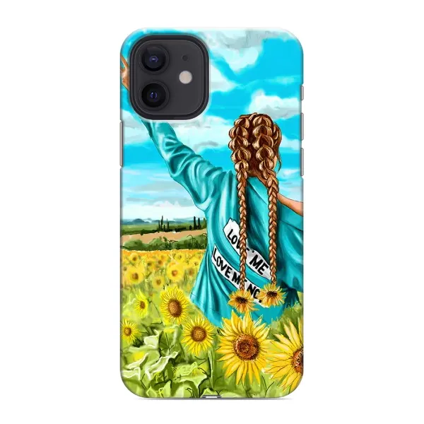 Чохол з принтом «Україночка» для iPhone 12 mini Чохол з принтом «Україночка» для iPhone 12 mini