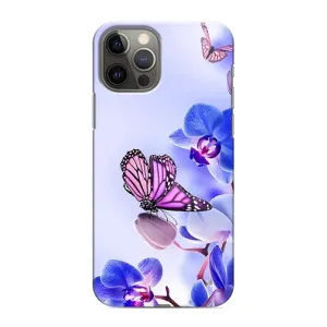 Чохол з принтом «Метелик на квітах» для iPhone 12 Pro Max
