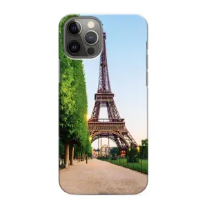 Чохол Ейфелева Вежа iPhone 12 Pro Max - (AlphaPrint) (Дорога до Парижу)