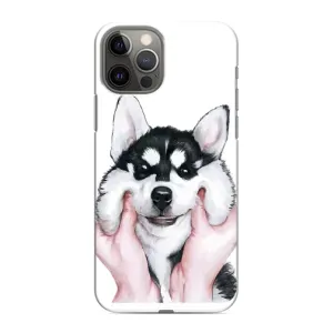 Чохол з принтом «Радісний Хаскі» для iPhone 12 Pro Max
