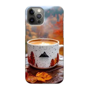 Чохол з принтом «Кава на природі» для iPhone 12 Pro Max