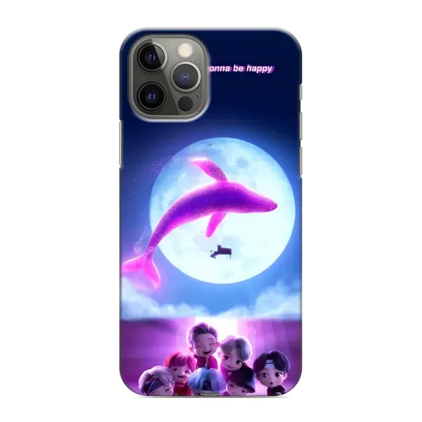 Чохол з принтом «КИТ BTS» для iPhone 12 Pro Max