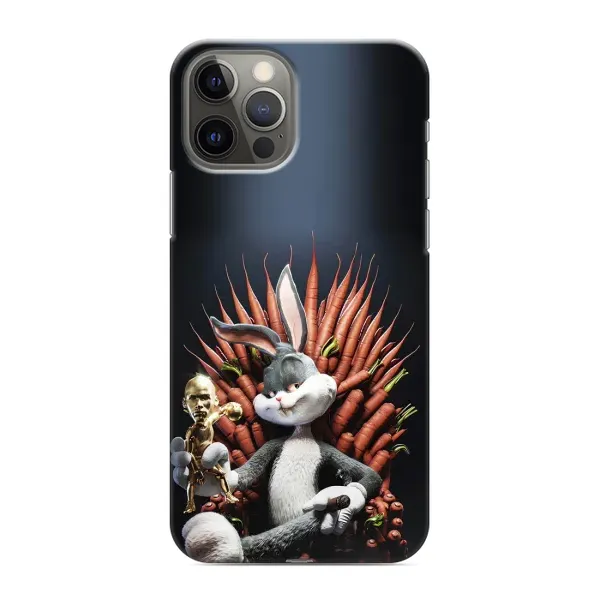 Чохол з принтом «Король Кролик» для iPhone 12 Pro Max