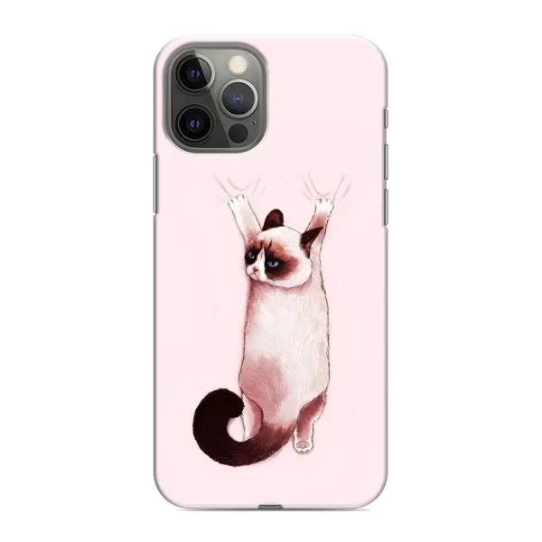 Чохол з принтом «Котик падає» для iPhone 12 Pro Max Чохол з принтом «Котик падає» для iPhone 12 Pro Max