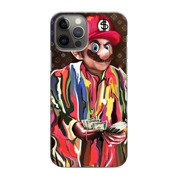 Чохол з принтом «Mario LV» для iPhone 12 Pro Max