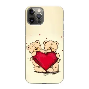 Чохол з принтом «Медвежата» для iPhone 12 Pro Max