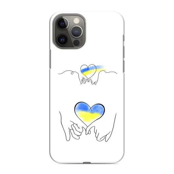 Чехол с принтом «Мир Украине» для iPhone 12 Pro Max