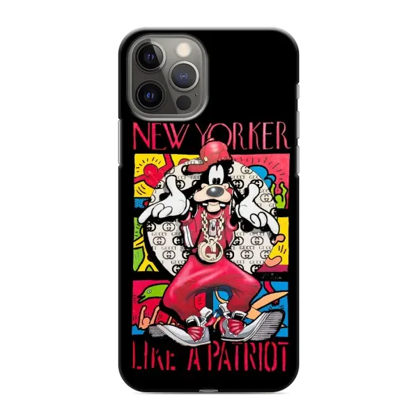 Чохол з принтом «Мультяшний Волк» для iPhone 12 Pro Max
