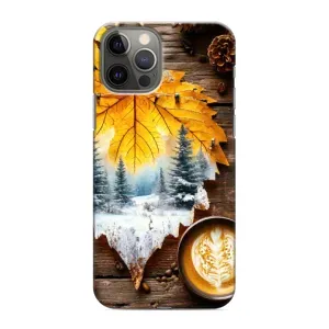 Чохол з принтом «Осінньо-зимова кава» для iPhone 12 Pro Max