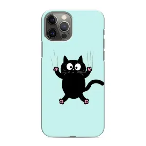 Чохол з принтом «Падаючий кіт» для iPhone 12 Pro Max