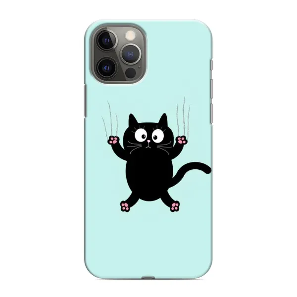 Чохол з принтом «Падаючий кіт» для iPhone 12 Pro Max
