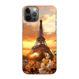 Чохол Ейфелева Вежа iPhone 12 Pro Max - (AlphaPrint) (Сонячня вежа)