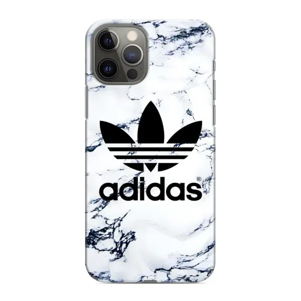 Чохол з принтом «Адідас на мраморі» для iPhone 12 Pro