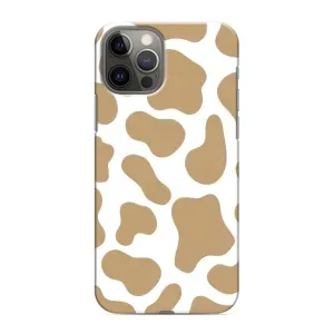 Чохол з принтом «Бежева бурьонка» для iPhone 12 Pro
