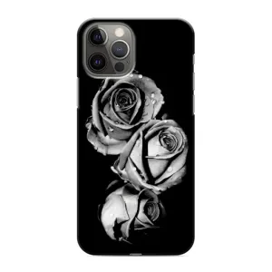 Чохол з принтом «Чорна троянда» для iPhone 12 Pro