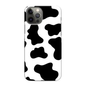 Чохол з принтом «Чорная Буренка» для iPhone 12 Pro