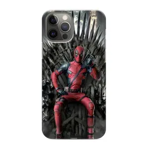 Чохол з принтом «Дедпул на троні» для iPhone 12 Pro