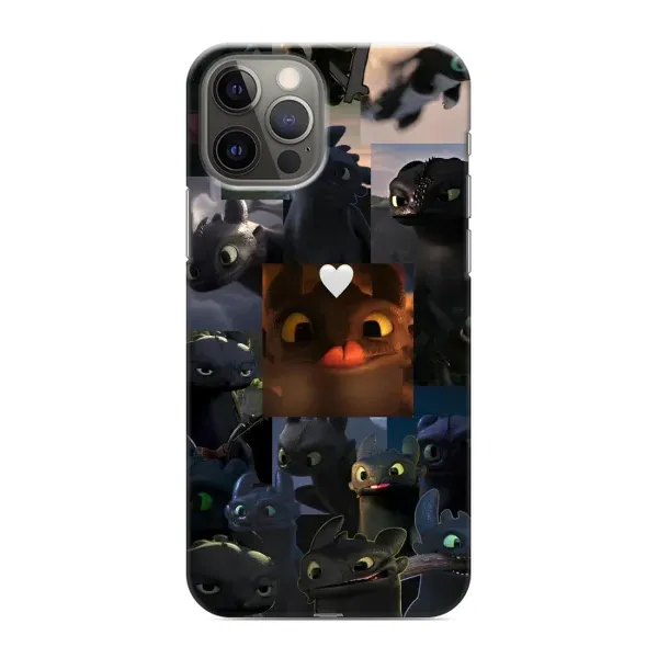 Чохол з принтом «Дракон колаж» для iPhone 12 Pro