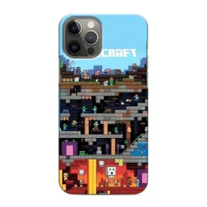 Чохол з принтом «фон Minecraft» для iPhone 12 Pro