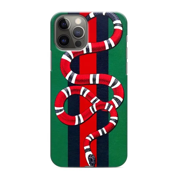 Чохол з принтом «Gucci змія» для iPhone 12 Pro