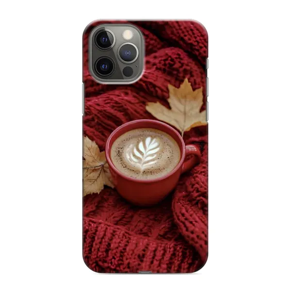 Чохол з принтом «Кава на ковдрі» для iPhone 12 Pro
