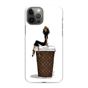 Чохол з принтом «кава LOUIS VUITTON» для iPhone 12 Pro