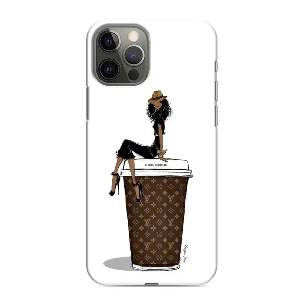 Чохол з принтом «кава LOUIS VUITTON» для iPhone 12 Pro Чохол з принтом «кава LOUIS VUITTON» для iPhone 12 Pro