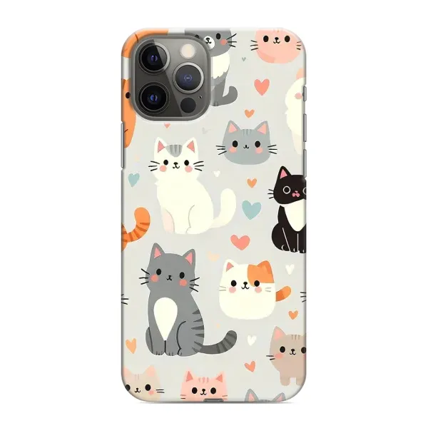 Чохол з принтом «Колаж котів» для iPhone 12 Pro Чохол з принтом «Колаж котів» для iPhone 12 Pro