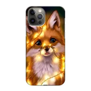 Чохол з принтом «Лисичка в гірляндах» для iPhone 12 Pro