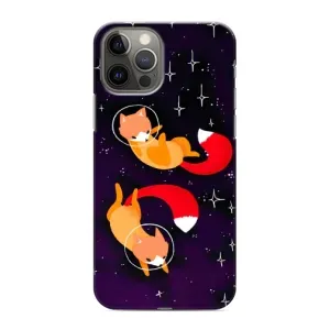 Чохол з принтом «Лисички космонавти» для iPhone 12 Pro