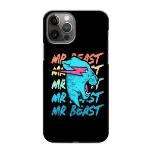 Чохол з принтом «logo Mr beast» для iPhone 12 Pro
