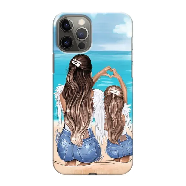 Чохол з принтом «Мама з донькою» для iPhone 12 Pro Чохол з принтом «Мама з донькою» для iPhone 12 Pro