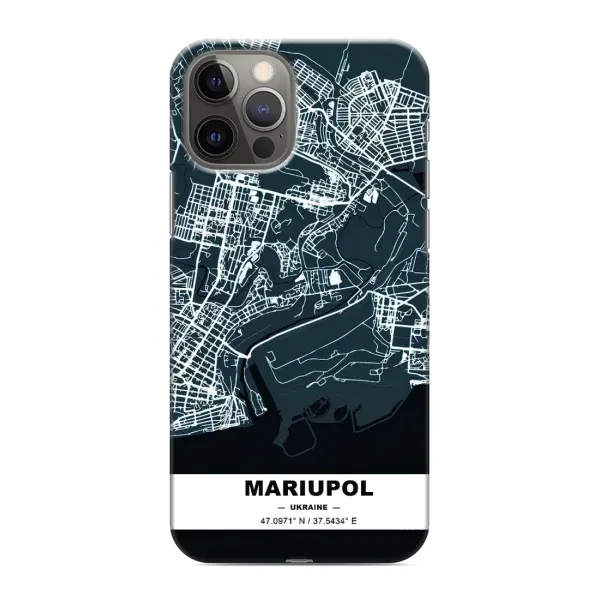 Чохол з принтом «Маріуполь» для iPhone 12 Pro