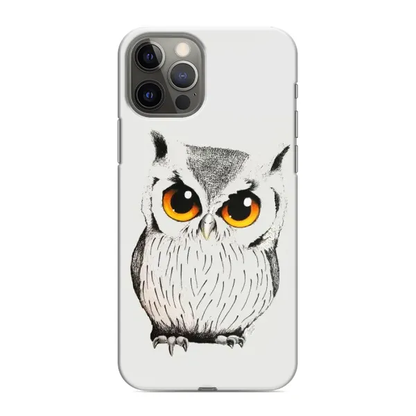 Чохол з принтом «Мила Сова» для iPhone 12 Pro