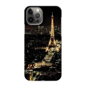 Чохол Ейфелева Вежа iPhone 12 Pro - (AlphaPrint) (Нічний Париж)