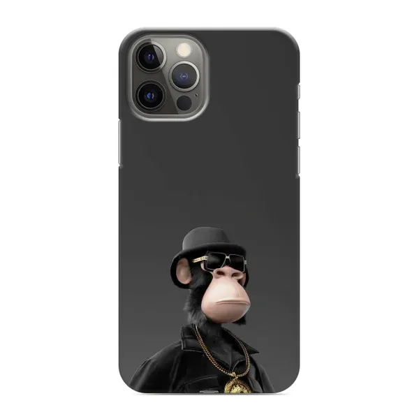 Чохол з принтом «Мавпа NFT» для iPhone 12 Pro