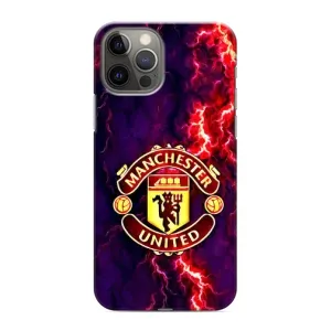 Чохол Манчестер Юнайтед для Apple 12 Pro (AlphaPrint) (вогняний Манчестер)