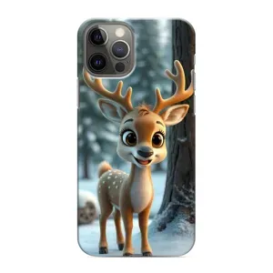 Чехол с принтом «Олененок в лесу» для iPhone 12 Pro