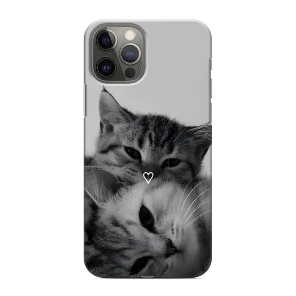 Чохол з принтом «Пара котів» для iPhone 12 Pro Чохол з принтом «Пара котів» для iPhone 12 Pro