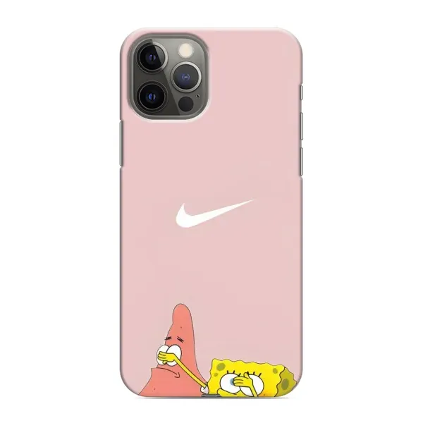 Чохол з принтом «Патрік і Губка» для iPhone 12 Pro